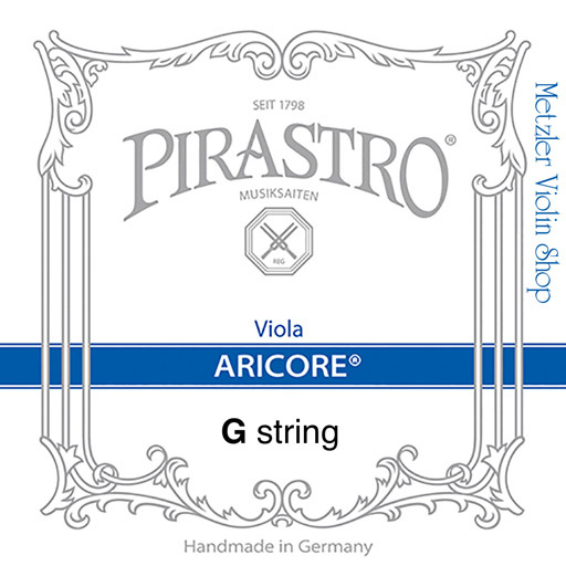 Pirastro (Discontinued)  Pirastro ARICORE viola G string, silver, heavy