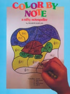 Alfred Music Kaplan: Color By Note - A Nifty Notespeller, Bk.1, Alfred Music