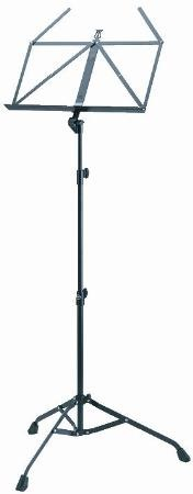 Koenig & Meyer K&M ''Starline'' Professional Black Steel Extra Tall Music Stand, (Military)