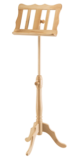 Koenig & Meyer K&M wood curved baroque music stand, Model 117