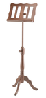 Koenig & Meyer K&M wood curved baroque music stand, Model 117
