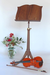 Lemurian Crafts Lemurian Crafts Regency solid desk music stand, 3 wood choices