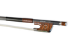 Arcus ARCUS A6 carbon fiber round viola bow, silver-mounted, snakewood frog