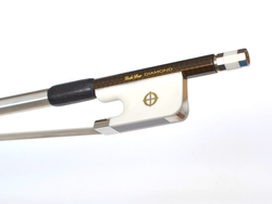 CodaBow Coda DIAMOND GX Viola Bow, with Alabaster XEBONY Frog (Full Size), USA