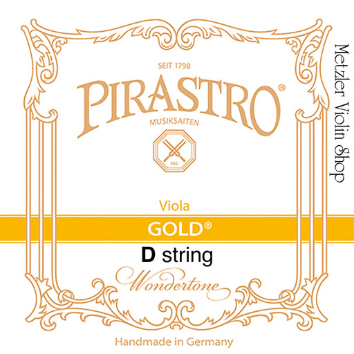 Pirastro Pirastro GOLD 4/4 viola D string, gut/silver-aluminum, medium (Discontinued)