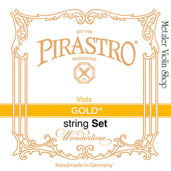 Pirastro Pirastro GOLD 4/4 viola string set, gut core, medium (Discontinued)