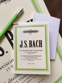 C.F. Peters Mini Peters Edition Bach Sticky Notes