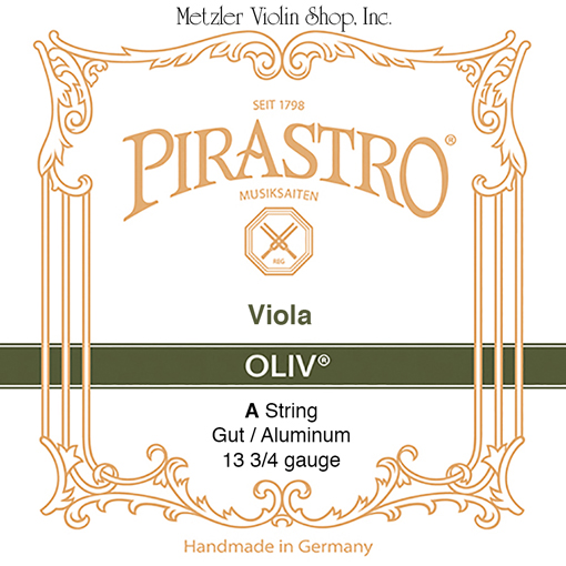 Pirastro Pirastro OLIV viola A string, gut/aluminum, medium, straight in tube