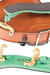 Kun Kun Collapsible MINI Green Violin Shoulder Rest, 1/4-1/16