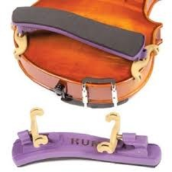 Kun Kun Collapsible MINI Purple Violin Shoulder Rest, 1/4-1/16
