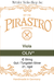 Pirastro Pirastro OLIV viola C string, gut/tungsten-silver, medium, rigid, straight in tube