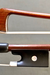 H.R. PFRETZSCHNER round, silver-mounted  violin bow, unbranded Voirin copy, ca 1880, 58g ***CERT***