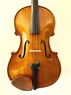 American 16.5" unlabeled viola, Tertis model
