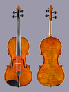 (RETURNED) Karl Adam Hoerlein 17" viola 1892 Wuerzburg, GERMANY