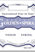 D'Addario D'Addario Kaplan Golden Spiral Solo violin E string, light, ball-end