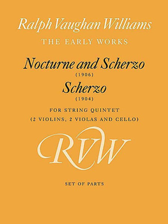 Alfred Music Vaughan Williams: Nocturne & Scherzo for String Quintet (2 violins, 2 violas, cello)