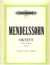 Mendelssohn, Felix: Octet in Eb Op.20 (4 violins, 2 violas, 2 cellos)