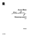 Berg: String Quartet Op.3 Set of Parts