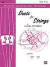 Alfred Music Applebaum, Samuel: Duets for Strings, Book Three (2 basses)