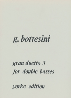 Carl Fischer Bottesini, Giovanni: Gran Duetto #3 (2 basses)