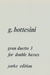 Carl Fischer Bottesini, Giovanni: Gran Duetto #3 (2 basses)