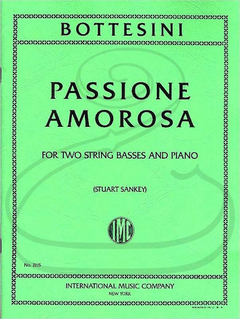 International Music Company Bottesini (Sankey): Passione Amorosa (2 basses & piano) International