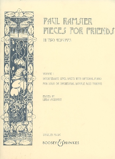 HAL LEONARD Ramsier: Piece For Friends, Volume 1 (2 basses and piano)