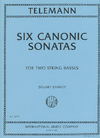 International Music Company Telemann, G.P.: Canonic Sonatas (2 basses)