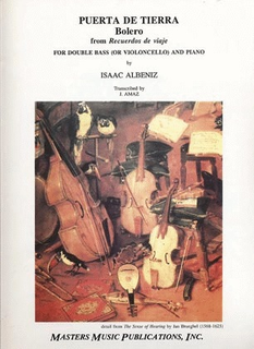 LudwigMasters Albeniz, Isaac: Bolero (cello & piano or bass & piano)   Out of Print