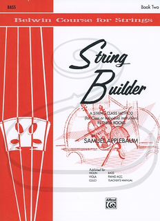 Alfred Music Applebaum: String Builder, Bk.2 (bass) Belwin