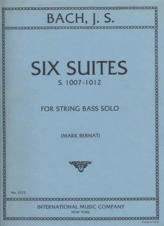 International Music Company Bach, J.S. (Bernat): Six Suites for String Bass Solo