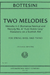 International Music Company Bottesini, Giovanni (Martin): Two Melodies-Melodia in E (Romanza Patetica) and Melody No. 4 ''Auld Robin Gray'' (Variations on a Scottish Air'' for String bass & piano