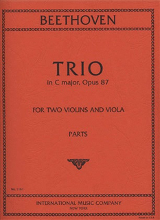 International Music Company Beethoven, L.van: Trio Op.87 for 2 Violins & Viola