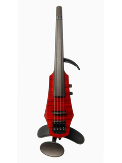 NS Design NS Design WAV4 Transparent Red 4-string violin with case