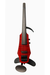 NS Design NS Design WAV4 Transparent Red 4-string violin with case