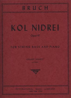 International Music Company Bruch, Max: Kol Nidrei Op.47 (bass & piano)