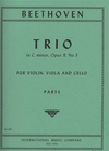 International Music Company Beethoven: Trio in C minor Op.9 No.3 (violin, viola & cello) IMC