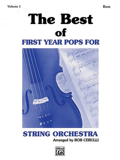 Alfred Music Cerulli, Bob: The Best of First Year Pops (bass)