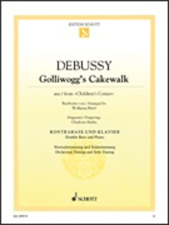 HAL LEONARD Debussy: Golliwog's Cakewalk (double bass, piano) SCHOTT