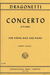 International Music Company Dragonetti, Domenico: Concerto in A (bass & piano) IMC