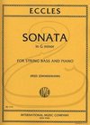 International Music Company Eccles (Zimmermann): Sonata in G minor (bass & piano) International