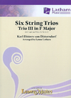 LudwigMasters von Dittersdorf, K.D. (Latham): 6 String Trios, Trio 3 in F Major (score and parts, with optional viola for 2nd violin part)