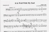 Ewing, R.M: It is Well With My Soul (Bass & Piano)