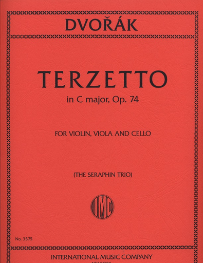 International Music Company Dvorak, Antonin (Seraphin Trio): Terzetto Op.74 (violin, viola, cello)