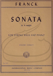 International Music Company Franck (Sankey): Sonata in A Major (bass & piano) International