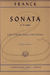 International Music Company Franck (Sankey): Sonata in A Major (bass & piano) International