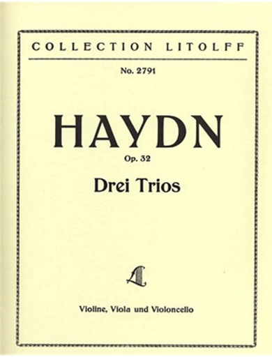 Haydn, F.J.: 3 Easy Trios, Op. 32 Hob.XI74,75,76 (violin Haydn, F.J.: 3 Easy Trios, Op. 32 Hob.XI74,75,76 (violin