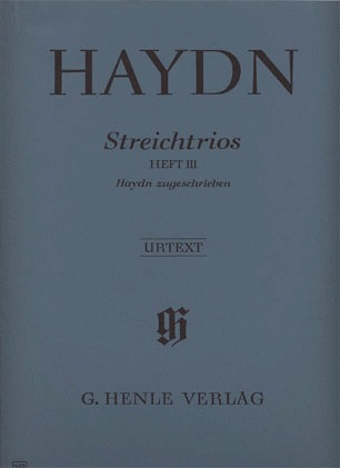 HAL LEONARD Haydn, F.J. (Brook/MacIntyre, ed.): String Trios, Vol. 3, urtext (2 violins and cello)