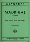 International Music Company Granados, Enrique (Sankey): Madrigal in A minor (bass & piano)