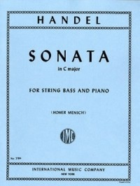 International Music Company Handel, G.F. (Mensch): Sonata in C major (bass & piano)